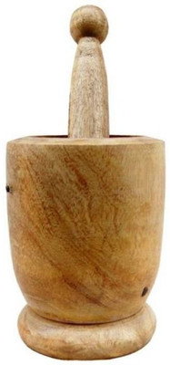 

Onlineshoppee Wood Masher(Brown)