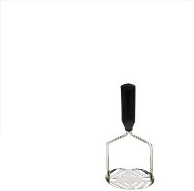 

Trisha Stainless Steel, Plastic Masher(Silver, Black, Green, Pack of 1)