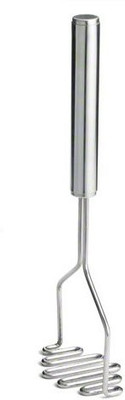 

Tablecraft 7412 Stainless Steel Diamond Face Potato Masher