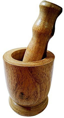 

Shilpi Wooden Masher(Brown)