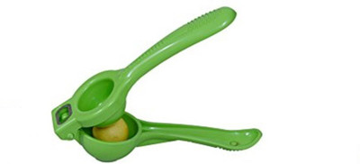 

ADMI ABS Plastic 2 in 1 Lemon Squeezer with Bottle Opener attached - Green Steel Masher(Silver)