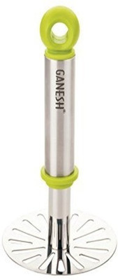 

Total Home Appliances Pav Bhaji Stainless Steel Masher(Silver, Green, Pack of 1)