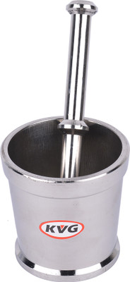 

KVG Stainless Steel Masher(Silver, Pack of 2)