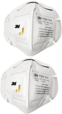 Clair Filters 3M Pollution Mask PM2.5 3M 9504INV N95 FFP2 Mask and Respirator Flipkart