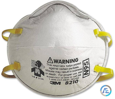 

Arex 3M 8210 N95 Pack of 5 Mask and Respirator Mask and Respirator