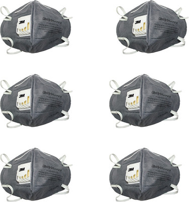 

Arex 3M Anti-pollution Mask 9004Grey Mask and Respirator Pack of 6 Mask and Respirator