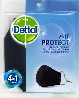 

Dettol Air Protect Anti Dust mask,Anti Pollution Mask Mask