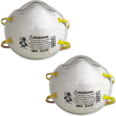 

Arex 3M 8210 N95 pack of 2 swine flu mask Mask and Respirator