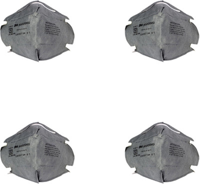 

Arex 3M 9000ING ANTI POLLUTION Mask and Respirator (Pack of 4) Mask and Respirator