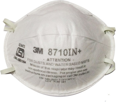 

Arex 3M 8710IN+ DUST / MIST RESPIRATOR MASK PACK OF 1 Mask and Respirator