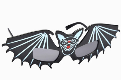 

Atpata Funky Bat (Goggle) Party Mask(Black, Pack of 1)