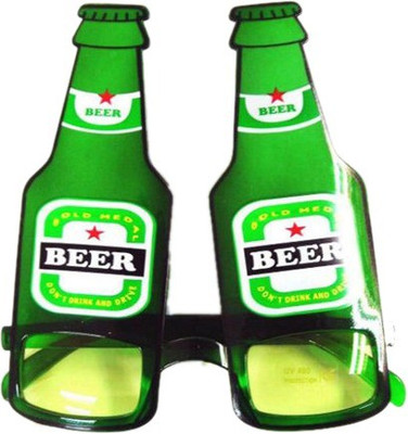 

Toygully Beer Bottle Goggle Party Mask(Green, Pack of 1)