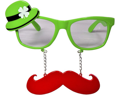 

Atpata Funky Lady Mustache Goggle Party Mask(Green, Pack of 1)