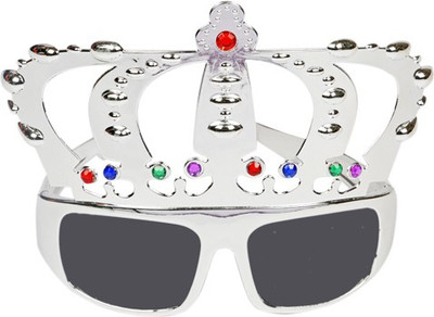 

Funcart Silver Crown Glasses