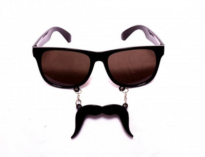 

Funcart Blackes with Moustaches Party Mask(Black, Pack of 1)