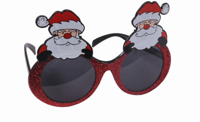 

Atpata Funky Christmas Santa Claus Red Goggle Party Mask(Red, Pack of 1)