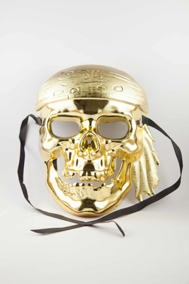 

India Bongs PA48 Party Mask(Gold, Pack of 1)