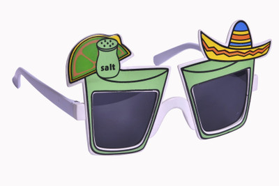 

Atpata Funky Salt (Goggle) Party Mask(Green, Pack of 1)