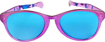 

Funcart Jumbo Round Gogles Party Mask(Purple, Pack of 1)
