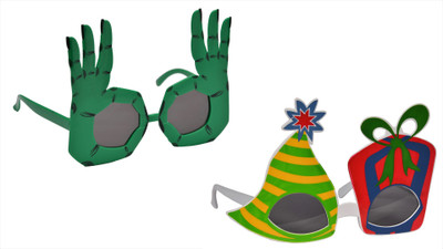 

Atpata Funky Lovely GR Gift (Goggles) Party Mask(Multicolor, Pack of 2)