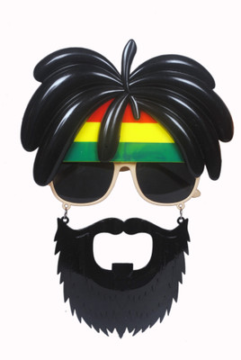 

Atpata Funky Hippi Black Beard Party Mask(Black, Pack of 1)