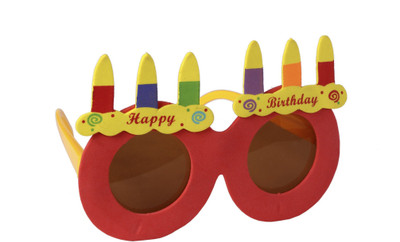 

Atpata Funky Happy Birthday Mini Goggle (For Kids Only) Party Mask(Red, Pack of 1)