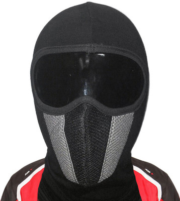 

Bikenwear White-FM Balaclava(Silver, Pack of 1)
