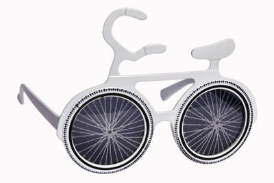 

Atpata Funky Cycle (Goggle) Party Mask(White, Pack of 1)
