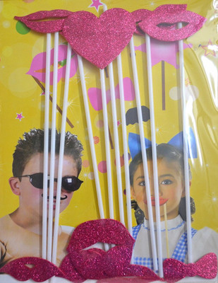 

Priyals Priyals Funny Pink Lips Party Mask(Pink, Pack of 10)