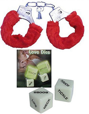 

Scoria REDFUURY LOVE MASK+ LOVE DICE Party Mask(Red, Pack of 2)