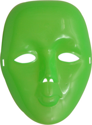

Fancy Steps Elegant Mime Party Mask(Green, Pack of 1)