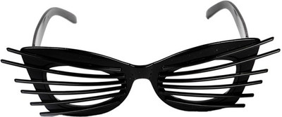 

Funcart Kittyes Party Mask(Black, Pack of 1)