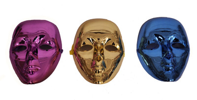 

Indigo Creatives Christmas Xmas Cool Festive Face # M101 Party Mask(Multicolor, Pack of 3)