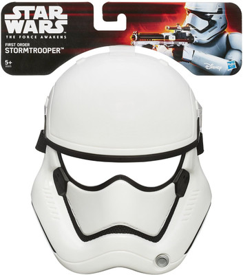 

Chamunda Gifts Star Wars The Force Awakens First Order Stormtrooper LIGHTING Mask Party Mask(White, Pack of 1)