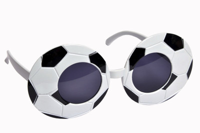 

Atpata Funky Football (Goggle) Party Mask(White, Pack of 1)