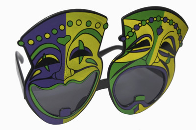 

Atpata Funky Face Sy (Goggle) Party Mask(Silver, Pack of 1)