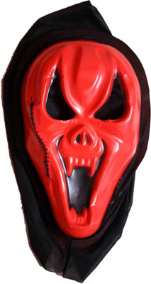 

Funcart Devil Party Mask(Red, Pack of 1)