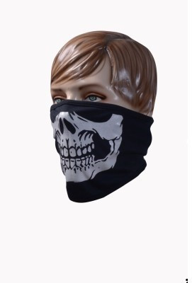 Popular Wise Black Bike Face Mask for Men & Women(Size: M, Balaclava)