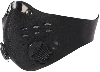 

Jonty Bike Face Riding Bikers Heat/Cold Protection Anti-pollution Balaclava(Black, Pack of 1)