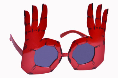 

Atpata Funky Lovely (Goggle) Party Mask(Red, Pack of 1)