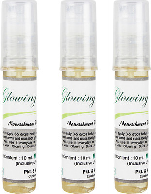 Glowing Buzz Herbal - Combo of 3 Vitamin E Oil(10 ml)