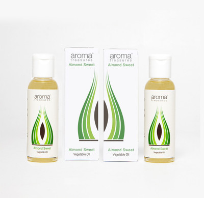 

Aroma Treasures Almond Sweet Oil 50ml (Pack Of 2)(100 ml)