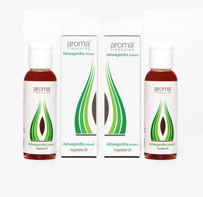 

Aroma Treasures Ashwagandha Oil 50ml (Pack Of 2)(100 ml)