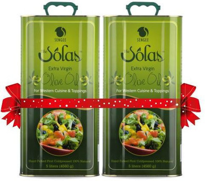 

Solas Extra Virgin Olive Oil - 5 Ltrs (Pack of 2)(10 L)