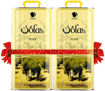 

The Solas Pure Olive Oil - 5ltr (Pack of 2)(10 L)