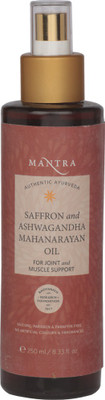 

Mantra Saffron and Ashwagandha Mahanarayan Oil for Joint and Muscle Support(250 ml)