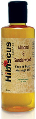 Hibiscus Herbals Massage Oil Face & Body(210 ml)