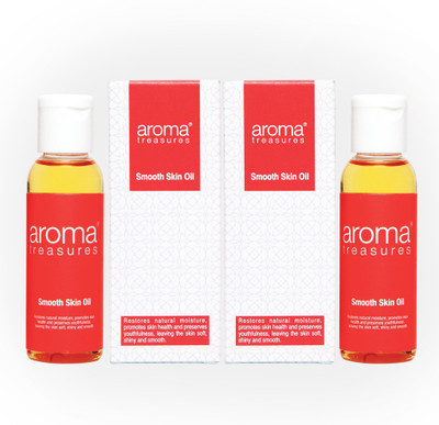 

Aroma Treasures Smooth Skin Oil (Dry Skin)50ml (Pack Of 2)(100 ml)