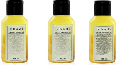 

Rockside Khadi Sweet Almond Oil Pack of 3(300 ml)