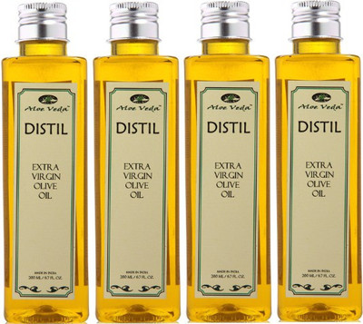 

Aloe Veda Extra Virgin Olive Oil Pack of 4(800 ml)